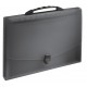 MAPA PLASTIC 12 COMPARTIMENTE CU MANER NEAGRA VIVIDA ESSELTE