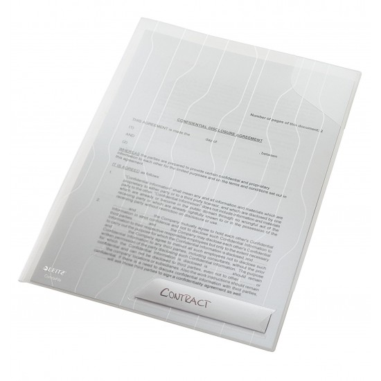 MAPA PLASTIC 20 COLI TRANSPARENTA 3/SET RIGIDA COMBIFILE LEITZ
