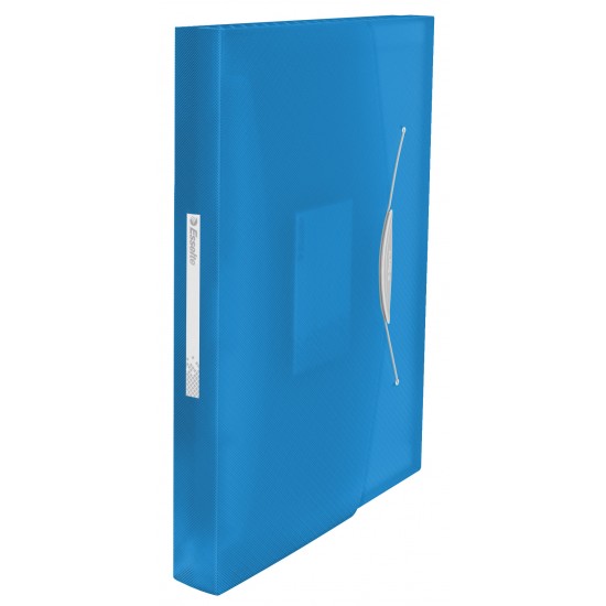 MAPA PLASTIC 6 COMPARTIMENTE ALBASTRA VIVIDA ESSELTE