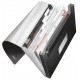 MAPA PLASTIC 6 COMPARTIMENTE NEGRU-SATIN TIP PROIECT STYLE LEITZ