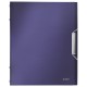 MAPA PLASTIC CU ELASTIC 6 COMPARTIMENTE ALBASTRU-VIOLET LEITZ