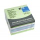 NOTES ADEZIV 75*75MM VERDE PAL-ALB-VIOLET- ALBASTRU 450F INFO NO