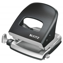 PERFORATOR 30 COLI MODEL 5006 METALIC NEGRU STYLE LEITZ