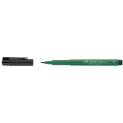 PITT ARTIST PEN BRUSH VERDE INCHIS FABER-CASTELL