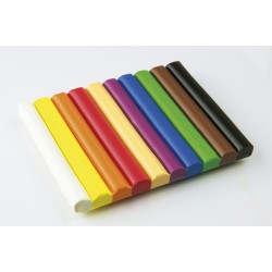 PLASTILINA 10 CULORI 185G EBERHARD FABER