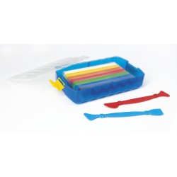 PLASTILINA 10 CULORI CUTIE PLASTIC EBERHARD FABER