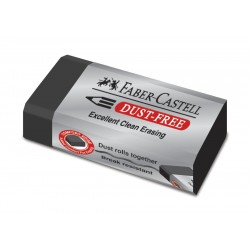 RADIERA CREION DUST FREE NEAGRA 24 FABER-CASTELL
