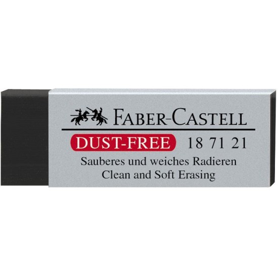 RADIERA CREION DUST-FREE NEAGRA 20 FABER-CASTELL