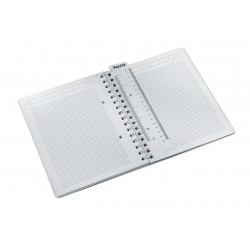 CAIET BIROU SPIRA A5 AR VERDE COPERTA PP WOW LEITZ