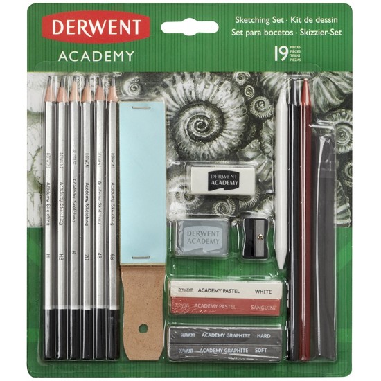 SET DESEN 19 BUC PENTRU SCHITE DERWENT ACADEMY