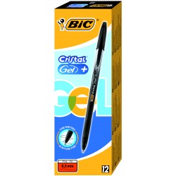ROLLER GEL NEGRU CRISTAL V3 BIC
