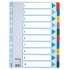 SEPARATOARE INDEX CARTON 1-10 MYLAR ESSELTE