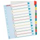 SEPARATOARE INDEX PLASTIC 1-12 REINSCRIPTIBIL ESSELTE SEPARATOARE INDEX PLASTIC 1-12 REINSCRIPTIBIL ESSELTE