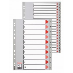 SEPARATOARE INDEX PLASTIC 1-31 MAXI ESSELTE