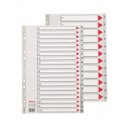 SEPARATOARE INDEX PLASTIC A-Z MAXI ESSELTE