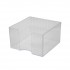 SUPORT CUB HARTIE 9*9CM TRANSPARENT FLARO