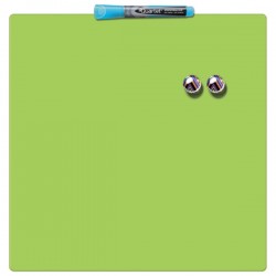 TABLA MAGNETICA 36*36 CM VERDE NOBO