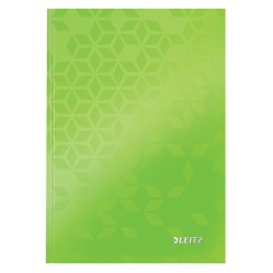 CAIET BIROU A5 AR VERDE COPERTA CARTON WOW LEITZ