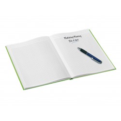 CAIET BIROU A5 AR VERDE COPERTA CARTON WOW LEITZ