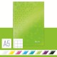CAIET BIROU A5 AR VERDE COPERTA CARTON WOW LEITZ CAIET BIROU A5 AR VERDE COPERTA CARTON WOW LEITZ