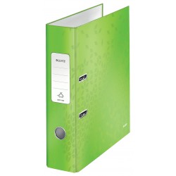 BIBLIORAFT PLASTIFIAT 8CM 180GRADE VERDE WOW LEITZ