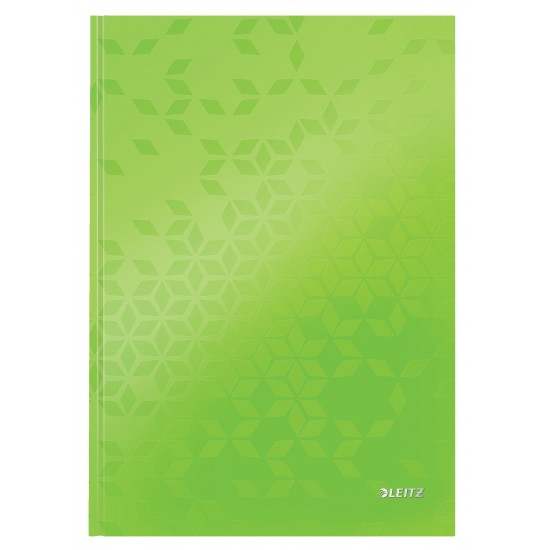 CAIET BIROU A4 AR VERDE COPERTA CARTON WOW LEITZ