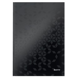 CAIET BIROU A4 AR NEGRU COPERTA CARTON WOW LEITZ