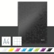 CAIET BIROU A4 AR NEGRU COPERTA CARTON WOW LEITZ CAIET BIROU A4 AR NEGRU COPERTA CARTON WOW LEITZ