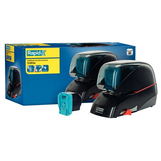 CAPSATOR ELECTRIC 80 COLI SUPREME 5080E NEGRU RAPID CAPSATOR ELECTRIC 80 COLI SUPREME 5080E NEGRU RAPID