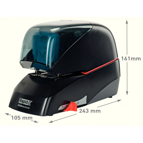 CAPSATOR ELECTRIC 80 COLI SUPREME 5080E NEGRU RAPID CAPSATOR ELECTRIC 80 COLI SUPREME 5080E NEGRU RAPID