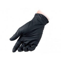 MANUSI NITRIL NEGRE L 100/SET