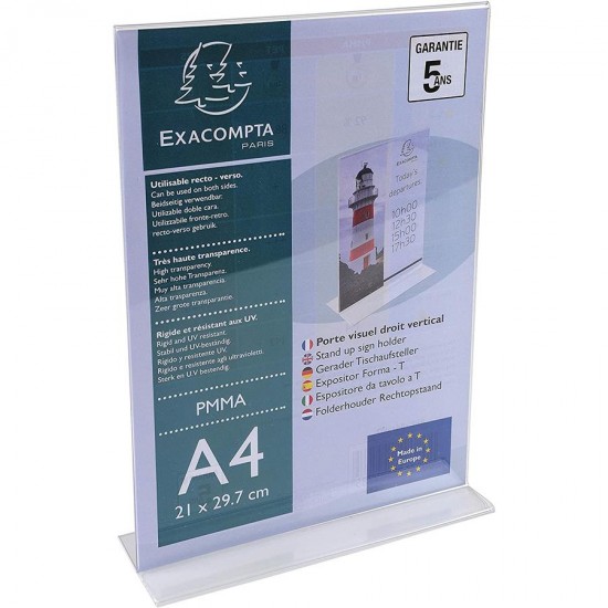 DISPLAY PREZENTARE A4 PORTRET L EXACOMPTA
