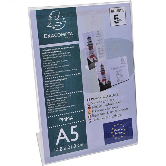 DISPLAY PREZENTARE A5 PORTRET L EXACOMPTA