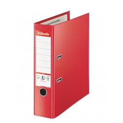 BIBLIORAFT PLASTIFIAT INT-EXT 8CM ROSU JUMBO PLUS ESSELTE