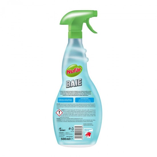 SOLUTIE DE CURATAT BAIE ANTICALCAR 500ML NUFARUL