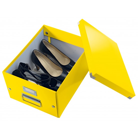 CUTIE DEPOZITARE MEDIE GALBENA CLICK&STORE LEITZ