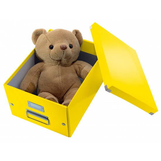 CUTIE DEPOZITARE MEDIE GALBENA CLICK&STORE LEITZ