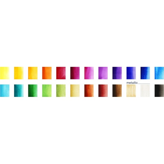 ACUARELE 24 CULORI CREATIVE STUDIO FABER-CASTELL ACUARELE 24 CULORI CREATIVE STUDIO FABER-CASTELL