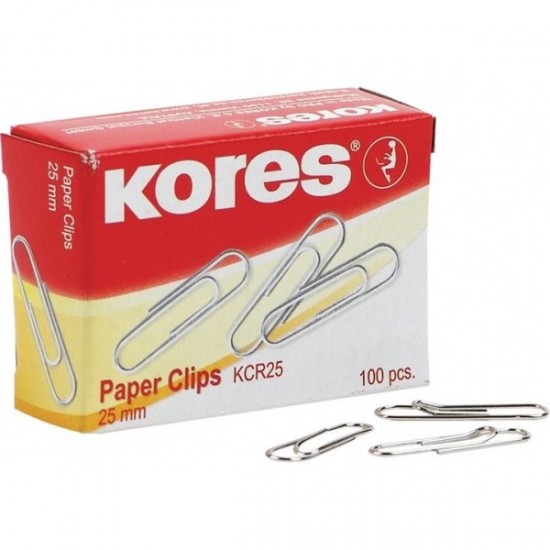 AGRAFE METAL 25MM 100/CUTIE KORES AGRAFE METAL 25MM 100/CUTIE KORES