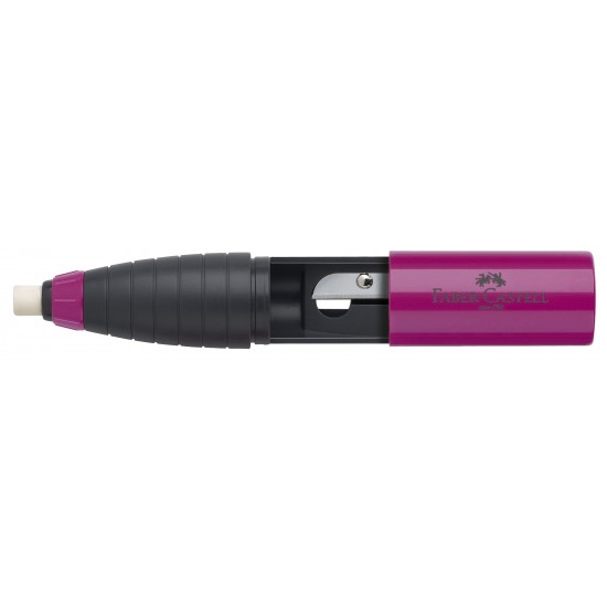 ASCUTITOARE CU RADIERA ROSIE/ALBASTRA FABER-CASTELL ASCUTITOARE CU RADIERA ROSIE/ALBASTRA FABER-CASTELL