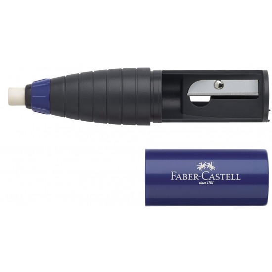 ASCUTITOARE CU RADIERA ROSIE/ALBASTRA FABER-CASTELL ASCUTITOARE CU RADIERA ROSIE/ALBASTRA FABER-CASTELL