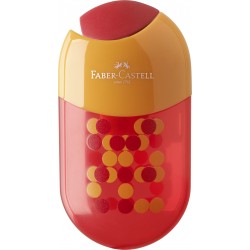 ASCUTITOARE CU RADIERA TWO TONE CUL ASORTATE FABER-CASTELL