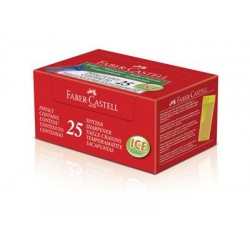 ASCUTITOARE PLASTIC CU CONTAINER CULORI FLUORESCENTE FABER-CASTELL
