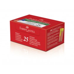 ASCUTITOARE PLASTIC CU CONTAINER CULORI STANDARD FABER-CASTELL