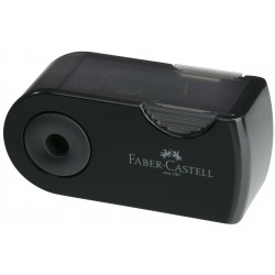 ASCUTITOARE PLASTIC SIMPLA SLEEVE-MINI NEAGRA FABER-CASTELL