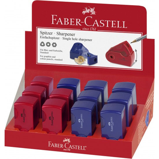 ASCUTITOARE PLASTIC SIMPLA SLEEVE-MINI ROSIE/ALBASTRA FABER-CASTELL ASCUTITOARE PLASTIC SIMPLA SLEEVE-MINI ROSIE/ALBASTRA FABER-CASTELL