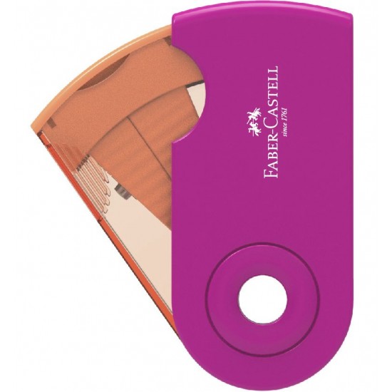 ASCUTITOARE PLASTIC SIMPLA SLEEVE-MINI TREND 2019 FABER-CASTELL