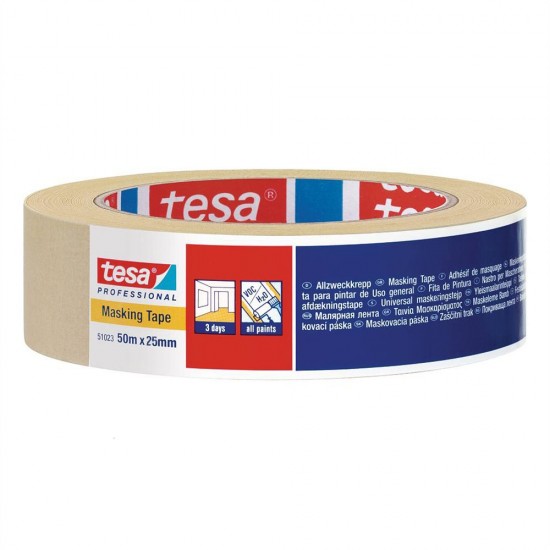 BANDA ADEZIVA MASCARE HARTIE 50M*25MM TESA