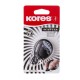 BANDA CORECTOARE 4,2MM*8M SCOOTER BLACK WHITE KORES BANDA CORECTOARE 4,2MM*8M SCOOTER BLACK WHITE KORES