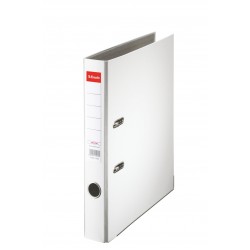 BIBLIORAFT PLASTIFIAT 5CM ALB ECONOMY ESSELTE